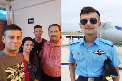 मेरठ: मनन बैंसला और उनका परिवार।
