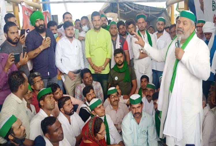 farmers will teach a lesson to the government in the 2022 assembly elections says Rakesh Tikait in meerut