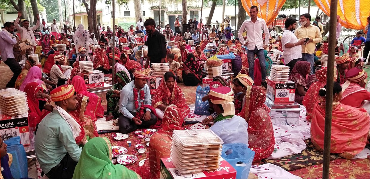 Shehnai echoed in Reusa block, 40 pairs of each other