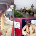15 बैलगाड़ियों के साथ निकली बरात।