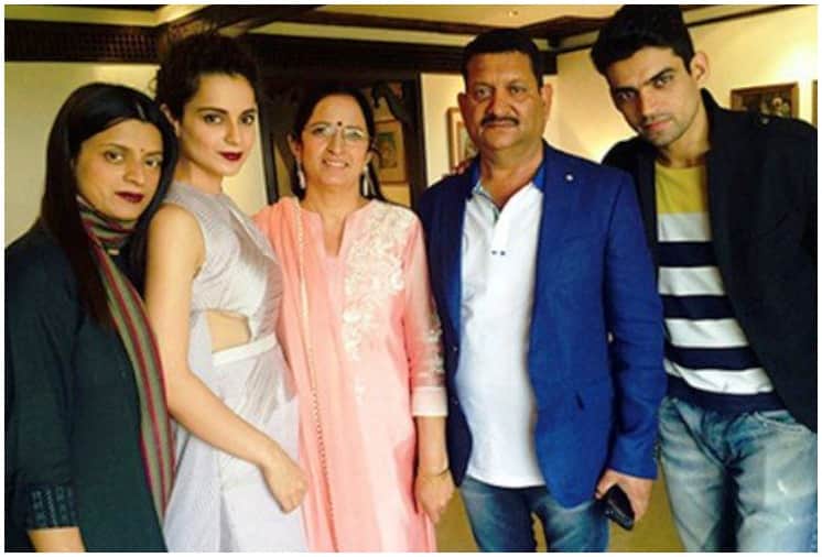 International Yoga Day Kangana Ranaut shares pics of her parents doing yoga asanas