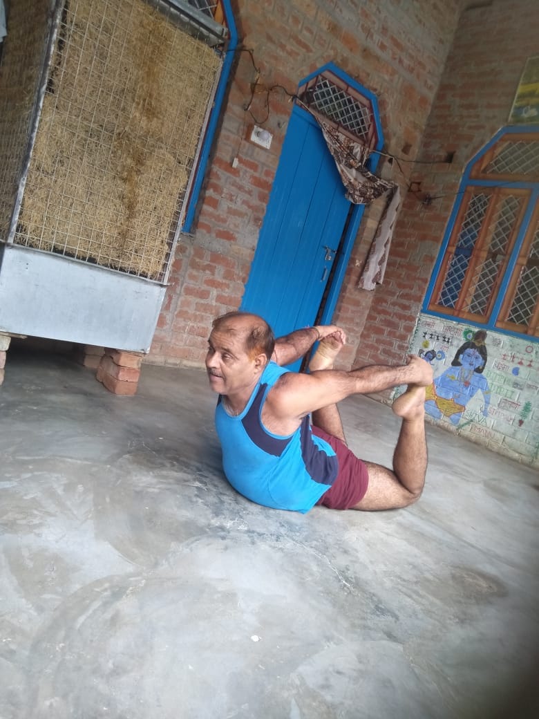 etawah news,yoga day sepical,age 50,do thirty,yogasanas