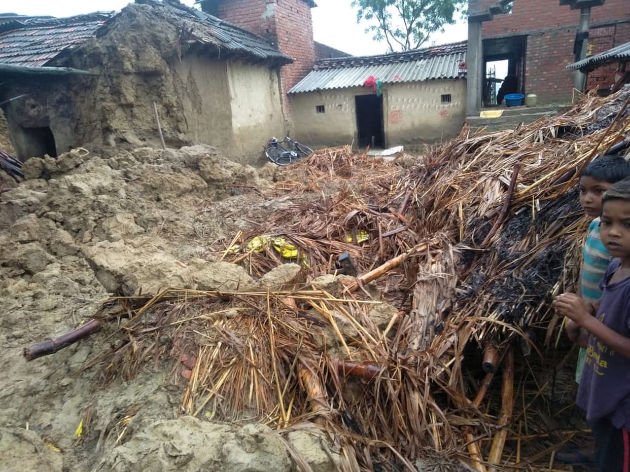 Rain wreaks havoc, girl and middle-aged died due to house collapse