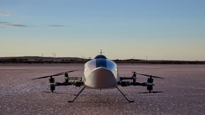 alauda airspeeder mk3 flying electric race car World's first flying race car tested Airspeeder eVTOL