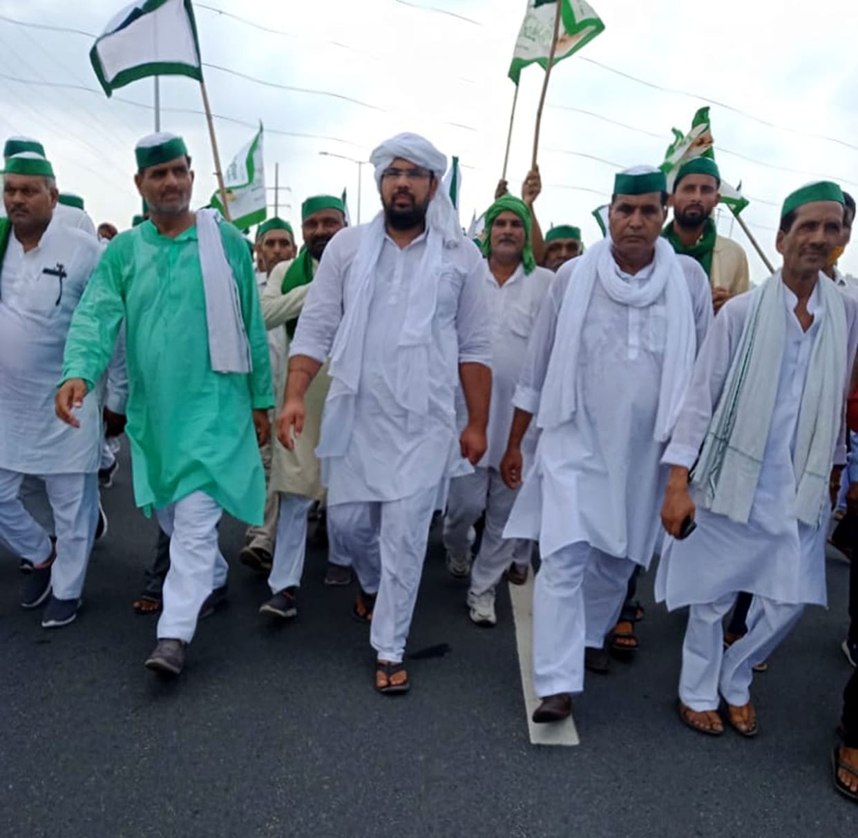 Farmars protest