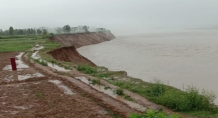 Land cutting started from Ganga to Gauspur