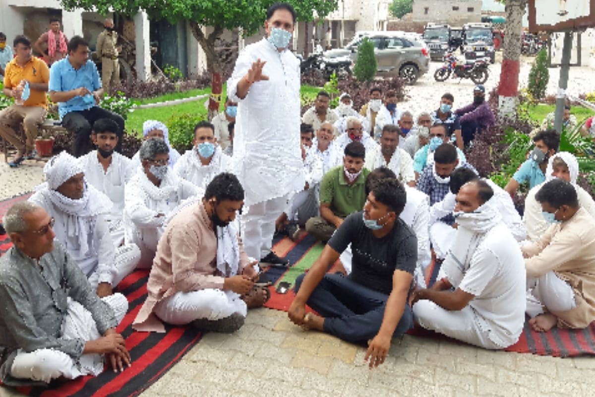 Baghpat: RLD announced a Mahapanchayat at SSP office on 23rd in case of harassment of JIP members