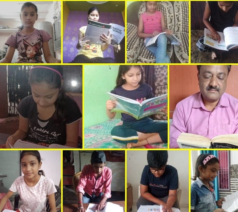 Hathras: National Reading Day celebrated online in SRB School