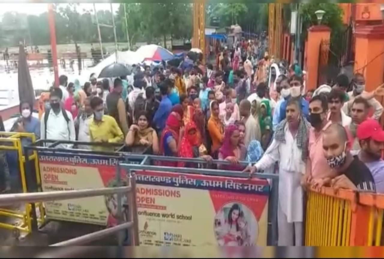 ganga dussehra : symbolic ganga snan in haridwar, many devotee reached, photos