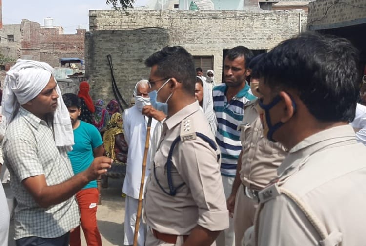 25 year old woman gave her life husband and son hospitalized in Jind
