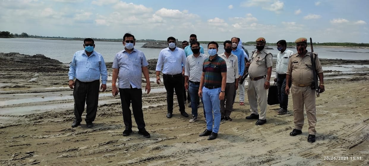 Task Force inspected the mining point