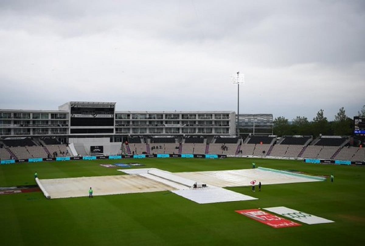 southampton weather rain today india vs new zealand wtc final match on day 5