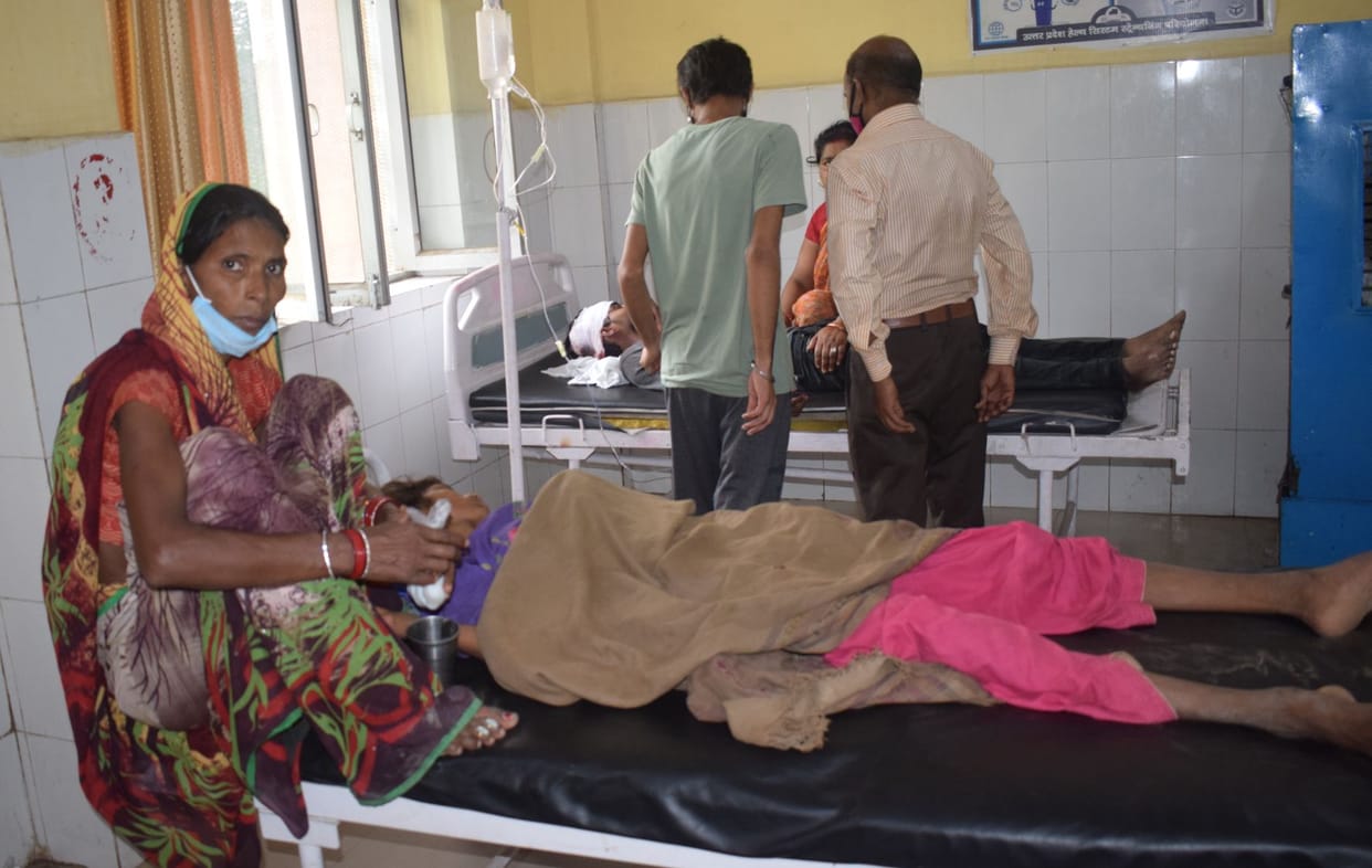Three patients who reached the district hospital succumbed to diseases