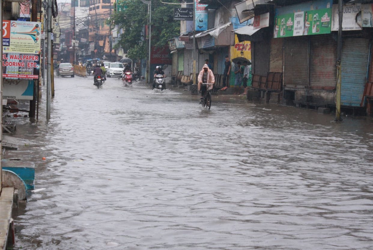 After 11 years on June 18, the monsoon brought 129 mm of rain in two days