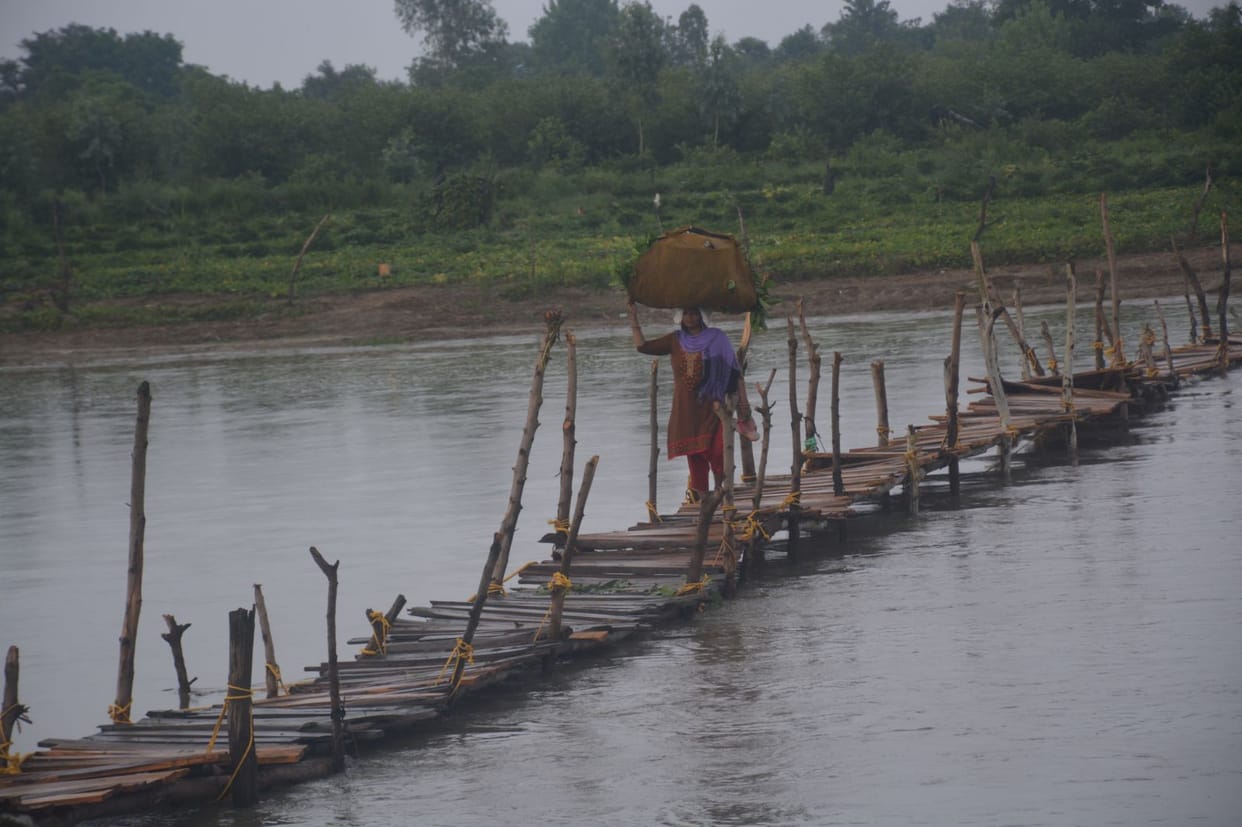 Ramganga's water level rises, three meters below the danger mark, alert issued