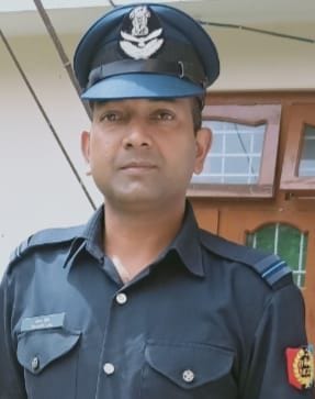 Assistant Professor Dr. Chaman became Flying Officer