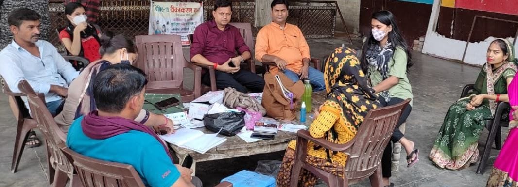 291 people were vaccinated in the camp at two centers