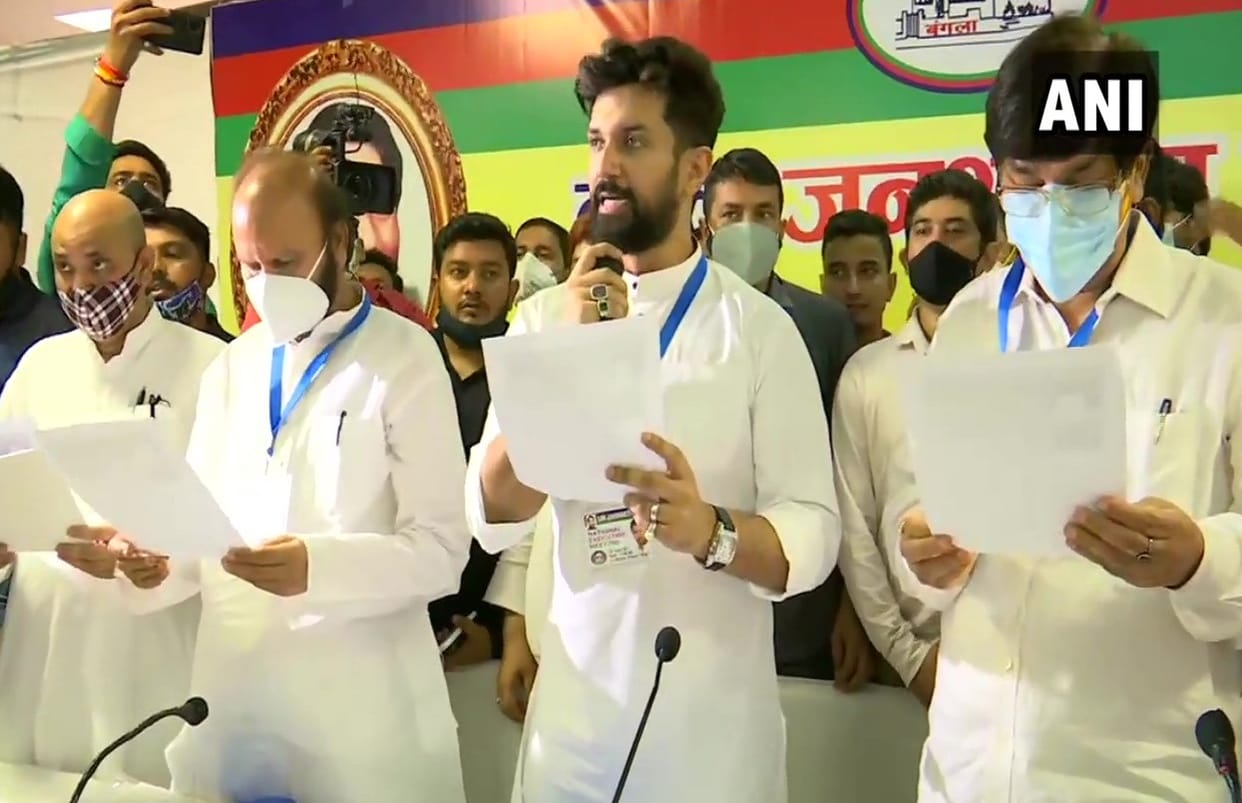 Chirag Paswan calls LJP national executive meeting in power tussle with uncle Pashupati Paras