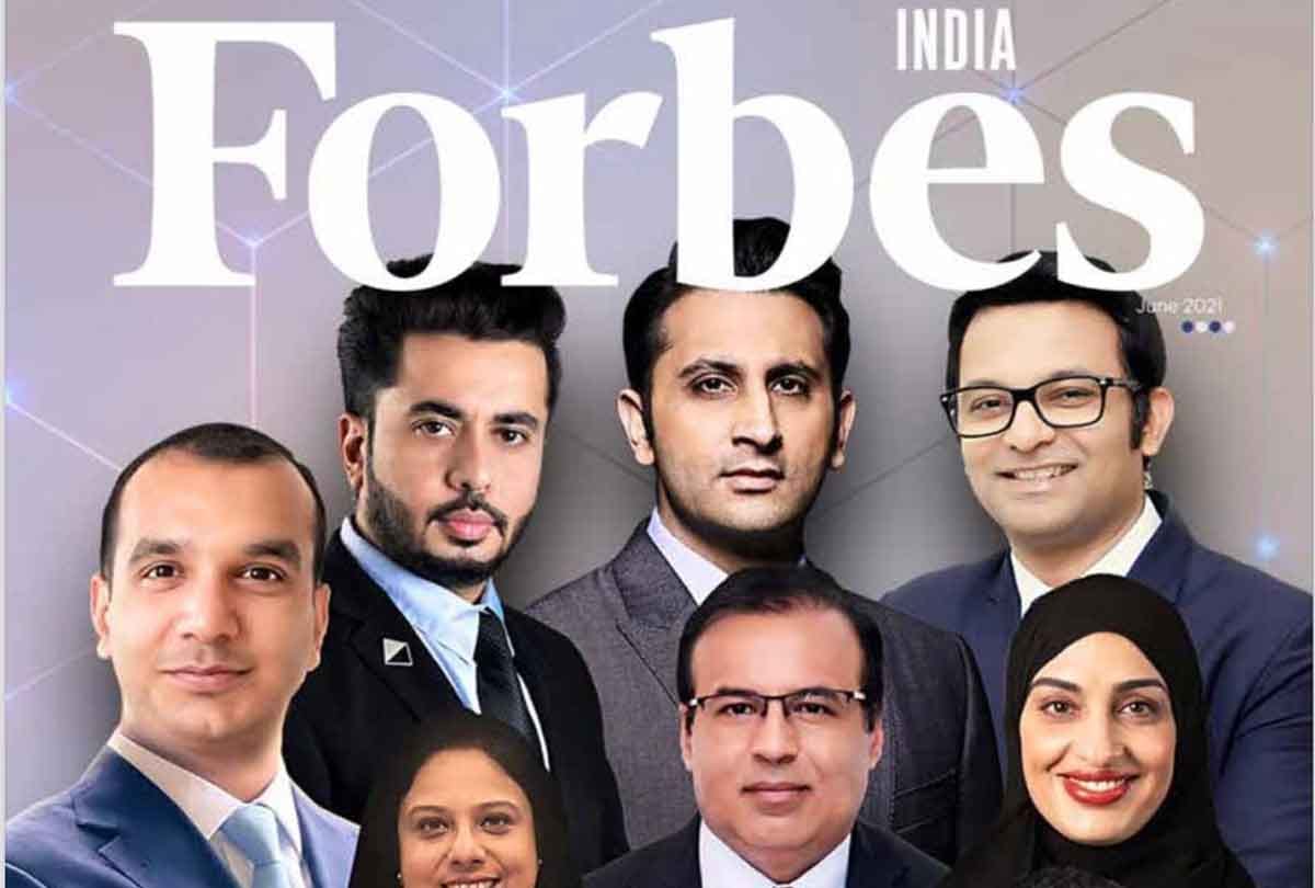 Dr. Raghavpat and Madhav Krishna Singhania got a place on the cover page of Forbes India