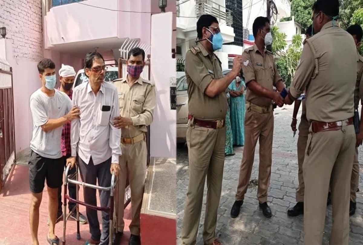 Robbery disclosed: Retired bank officers house, students preparing for competitive examination had looted