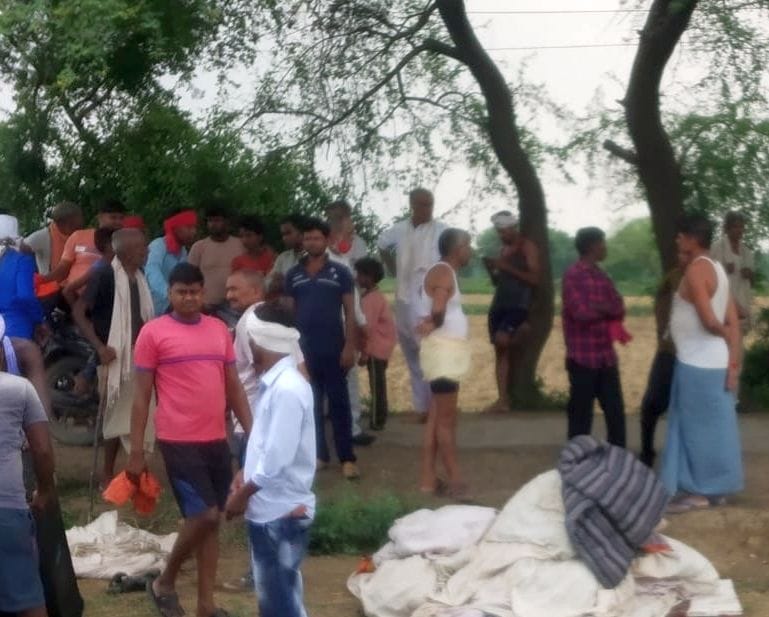 Tractor-trolley overturned, cousins died