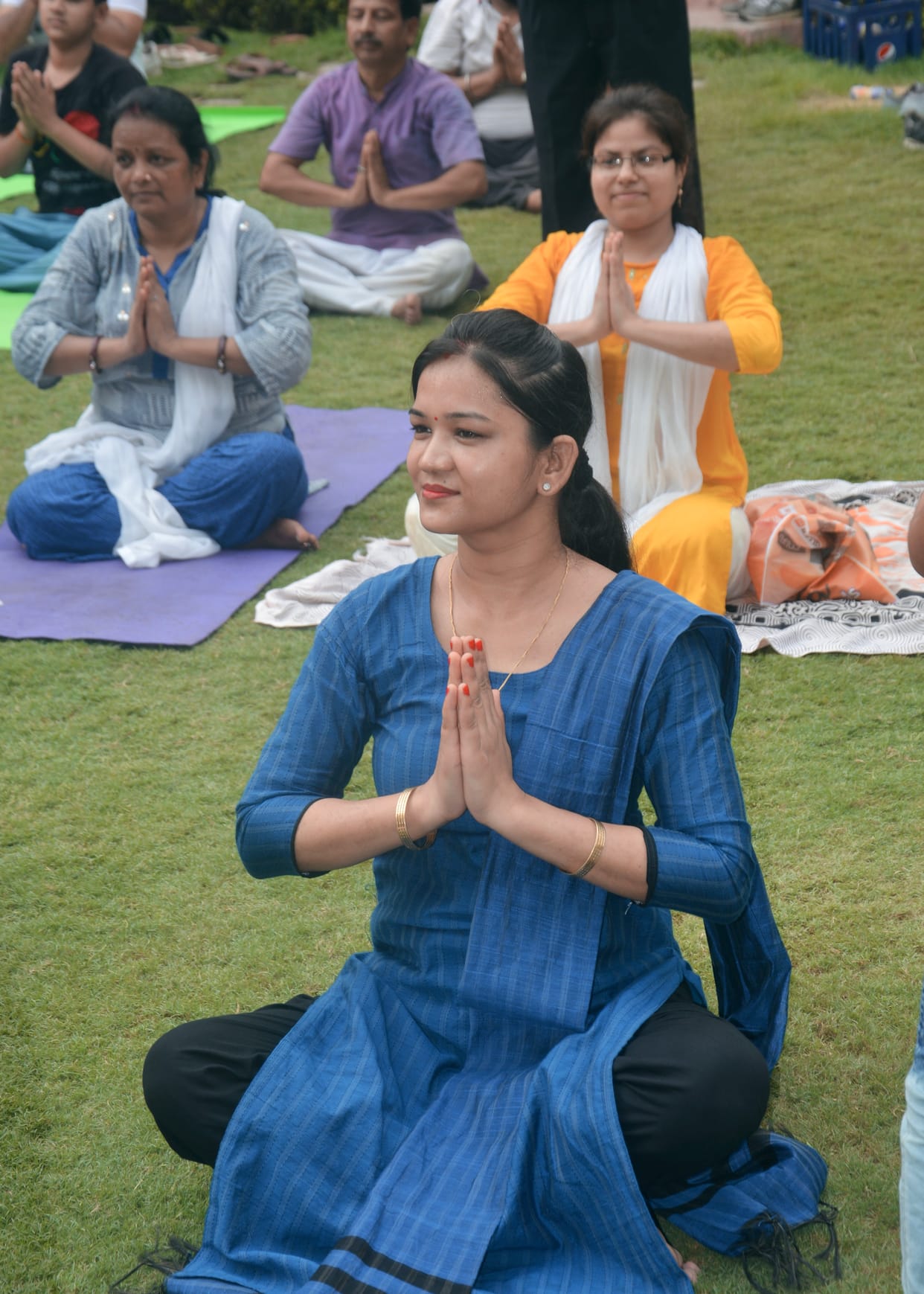 The enthusiasm of Yoga Day was visible from city to village