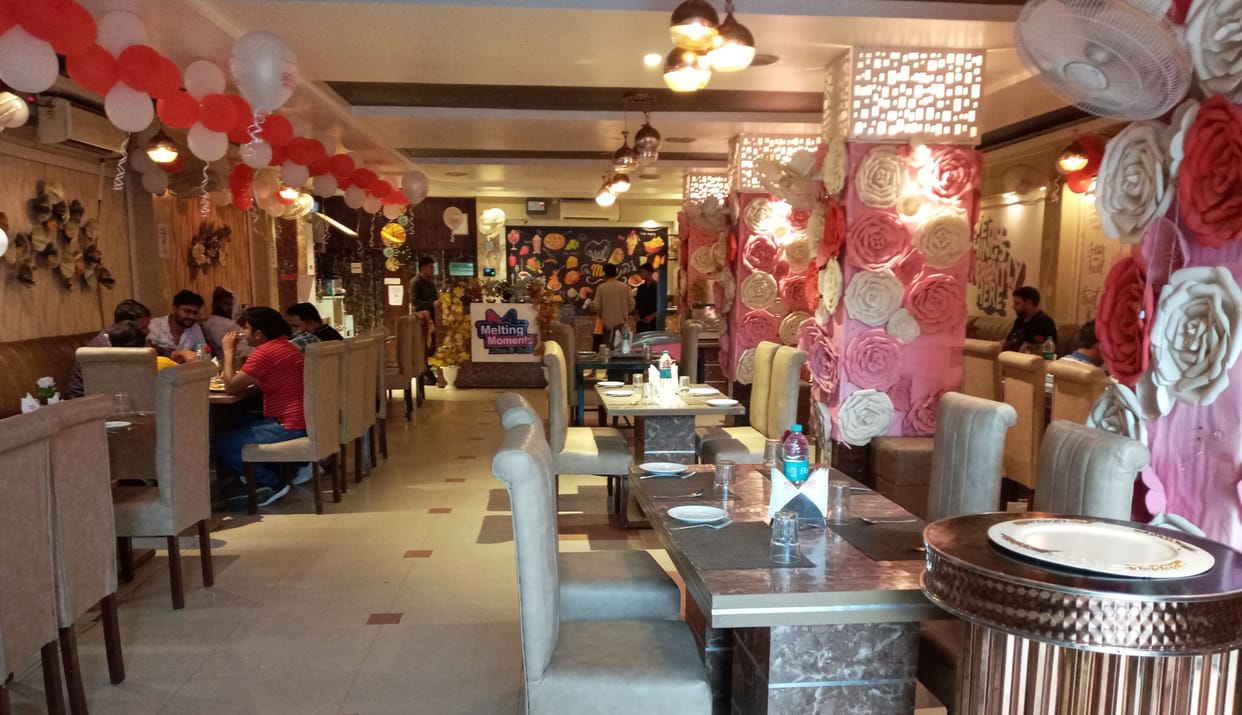 After a month and a half, the hotel-restaurant again blossomed
