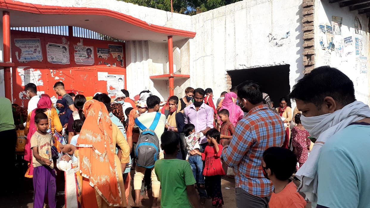 There was no public worship in Sheetla Mata's temple