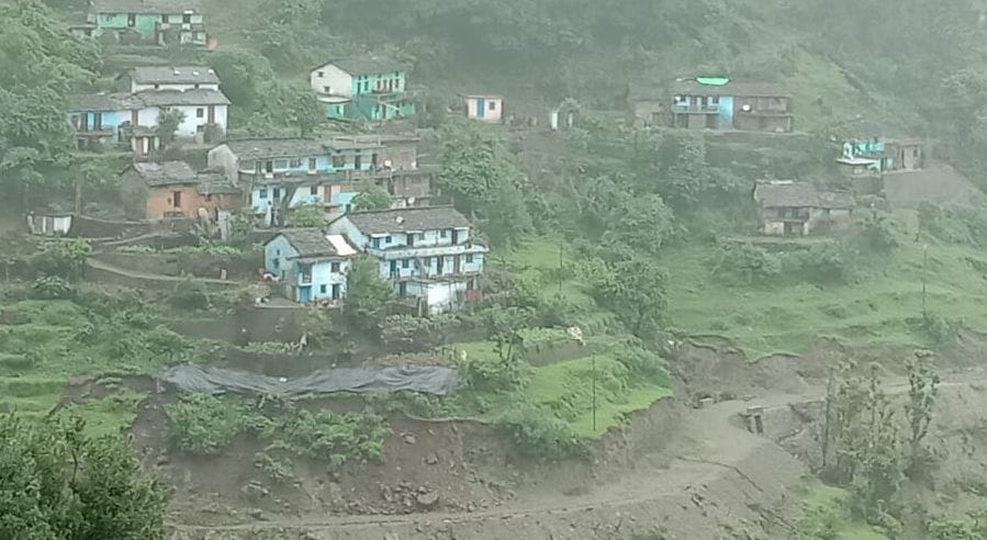 LandSlide in Champawat
