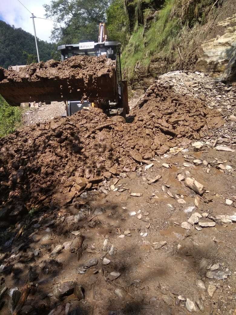 Two houses demolished, six partially damaged