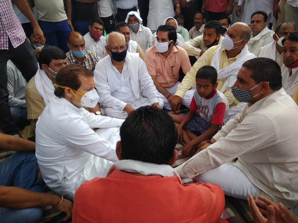 Villagers said - anti-social elements are doing wrong things in the name of movement