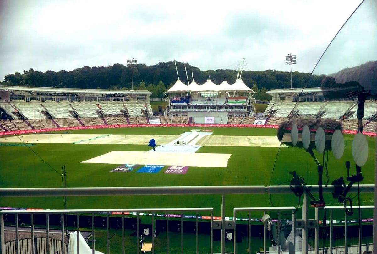 WTC Final 2021 India vs New Zealand More heavy rain in Southampton Day 4 according to UK Met department