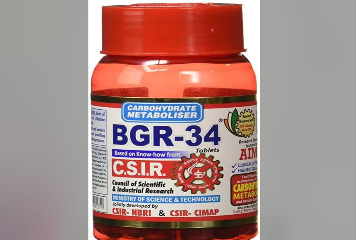 BGR-34 effective on hyperglycemia in post covid patients information found in three different studies including AIIMS