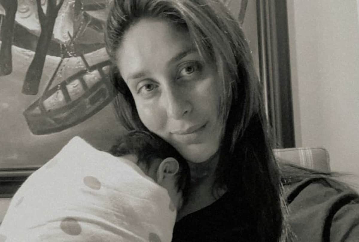 Kareena Kapoor clings on to her 'life' Jeh as he turns six months old see pic