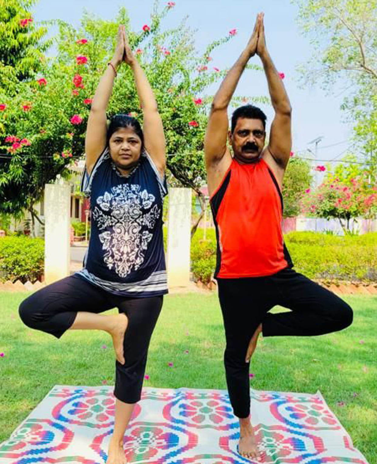 International Yoga Day was celebrated all over