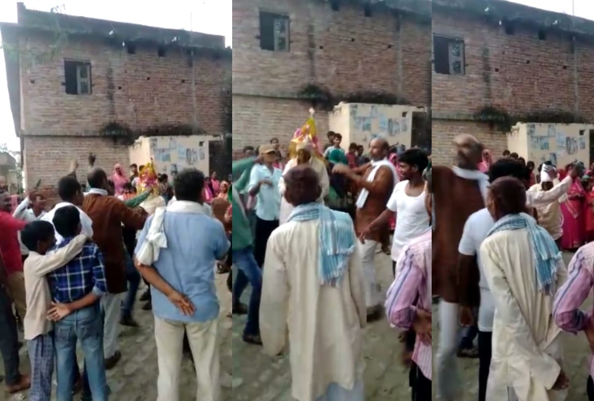 65 years old man got married with 60 years old woman in Amethi.