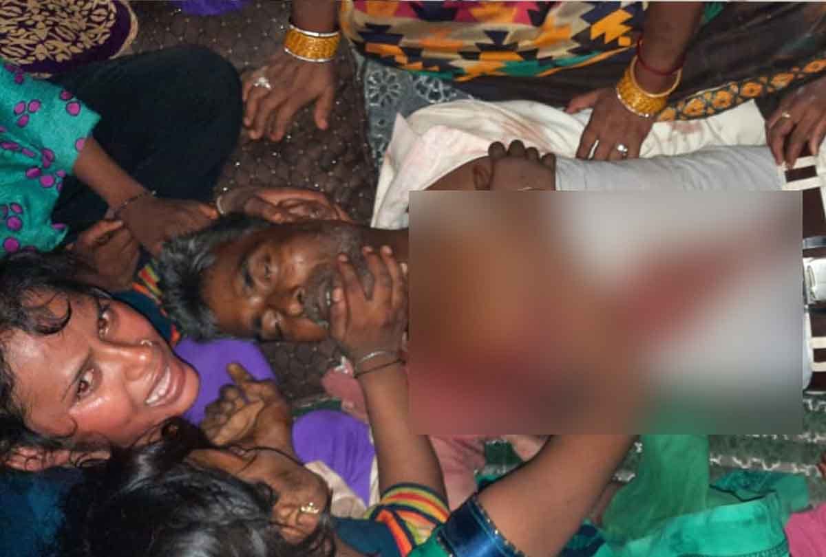 Kannauj: Pradhan's husband shot dead, fear of incident in old enmity, police force deployed in village