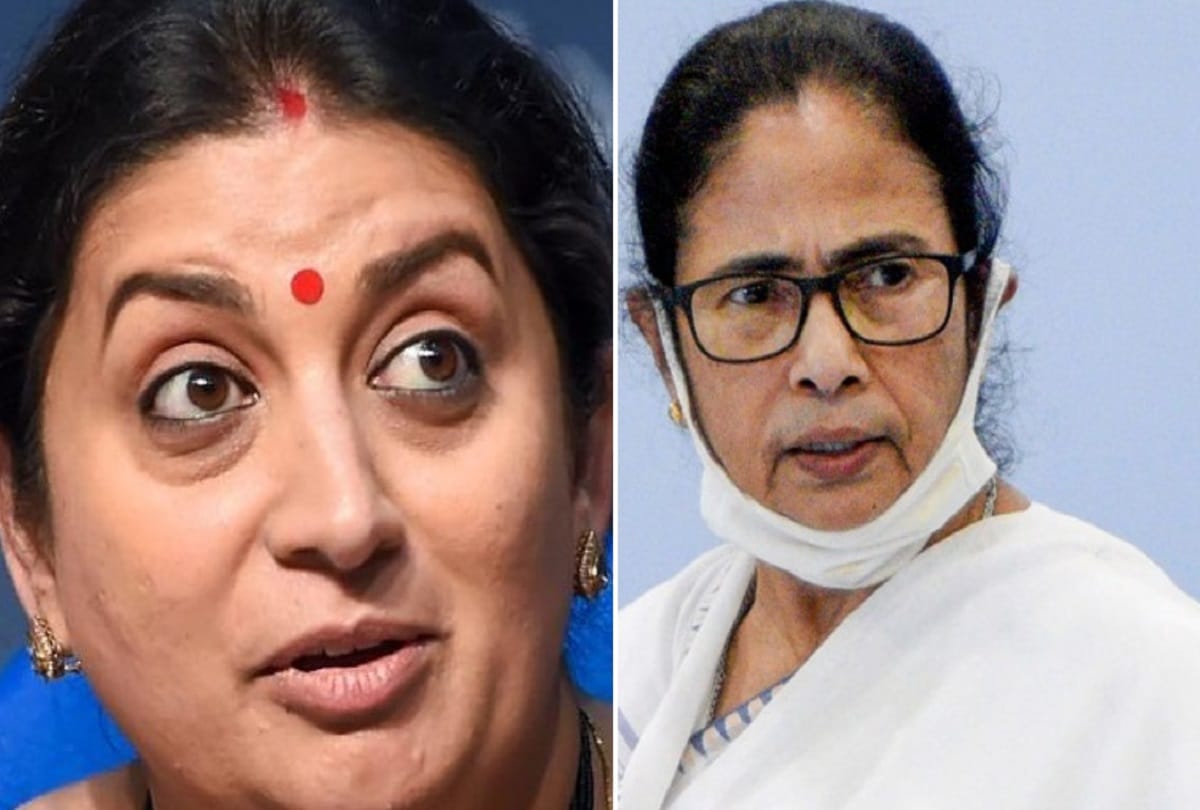 Smriti irani attacks on mamata banerjee for crime on women in west bengal