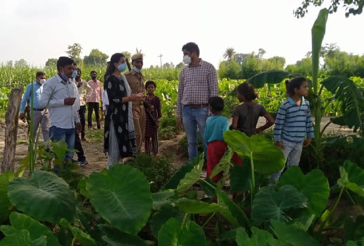 Villagers hide in sugarcane farms for fear of vaccination in kasganj