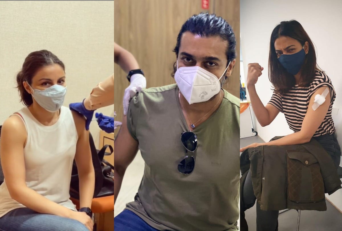 Soha Ali Khan, Radhika Apte, Suriya Receive Covid-19 Vaccine Shares Photos