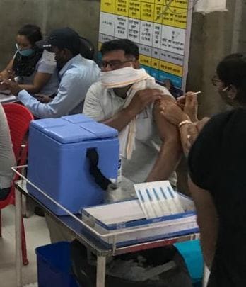 After garnering accolades in the name of mega camp, vaccination reduced again