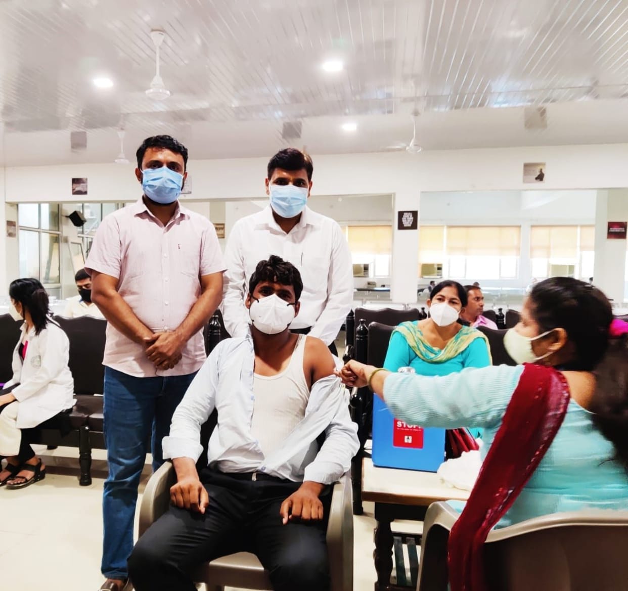 27199 people take vaccine in Hisar