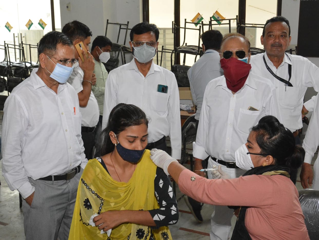 15477 citizens got vaccine in Muzaffarnagar district