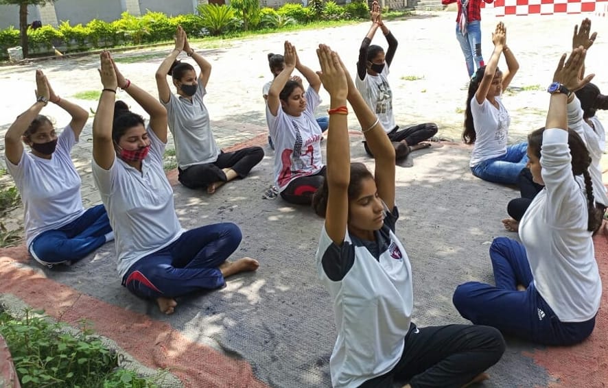 Yoga done to make the body healthy
