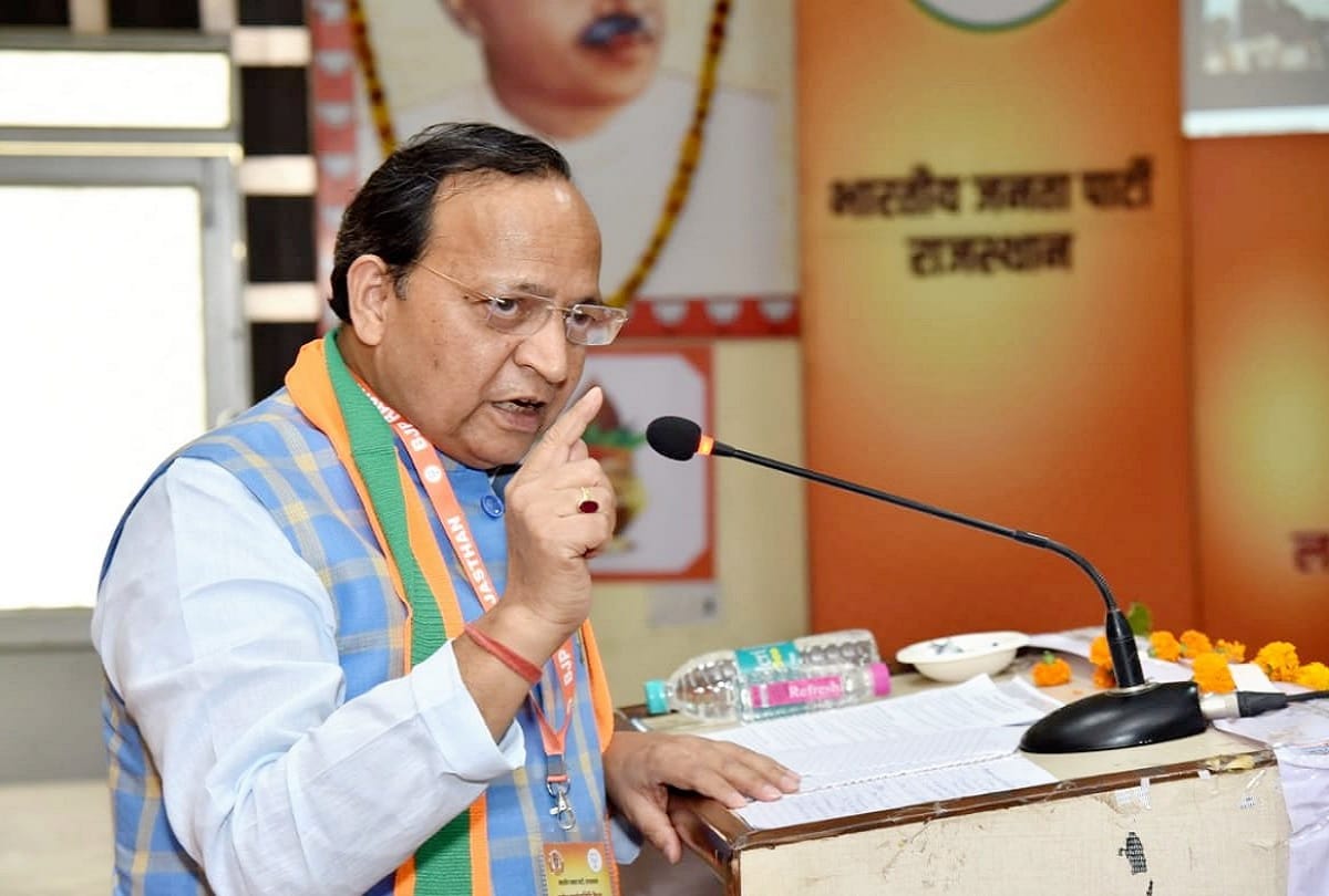 Arun Singhs claim: There will be a big explosion in the Congress if the cabinet expansion in Rajasthan