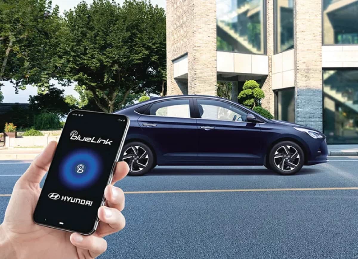Hyundai Motor India Launch Industry First In-App Digital Services through Bluelink News in Hindi
