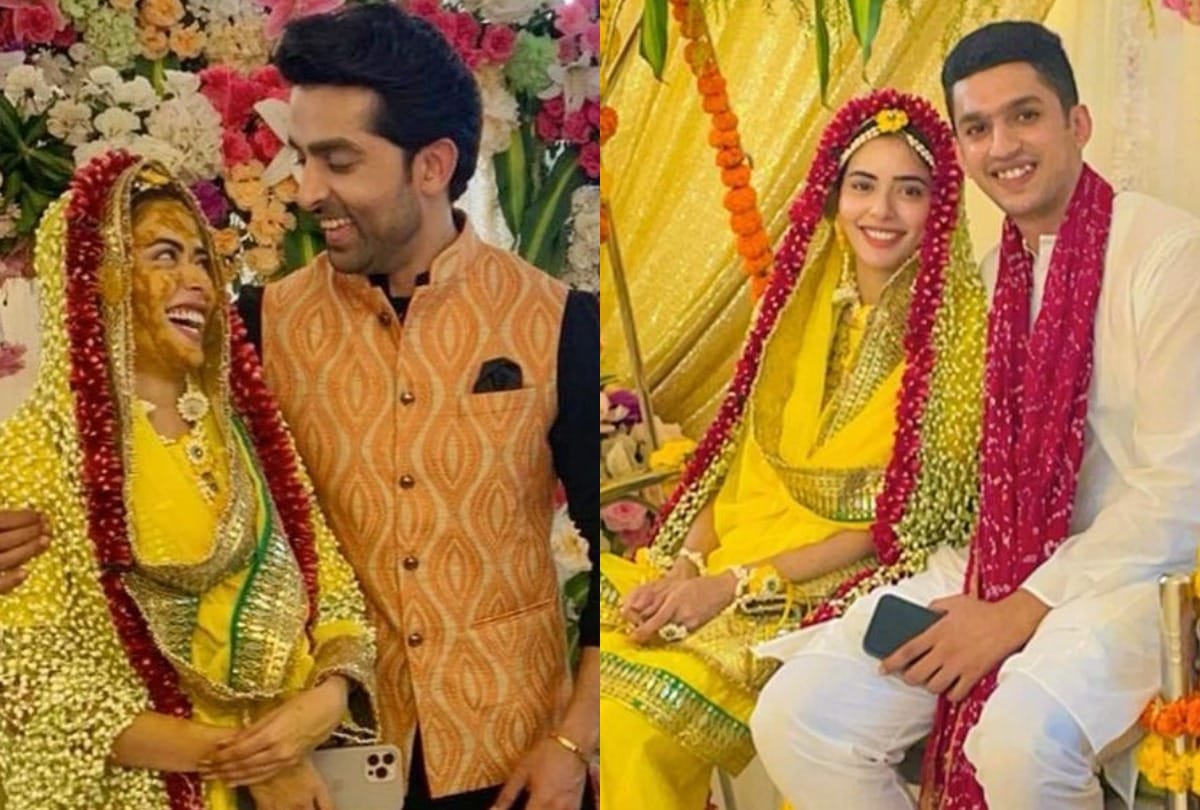 Sana Sayyad is going to get married soon her Co star Adhvik Mahajan shares Haldi Ceremony Picture