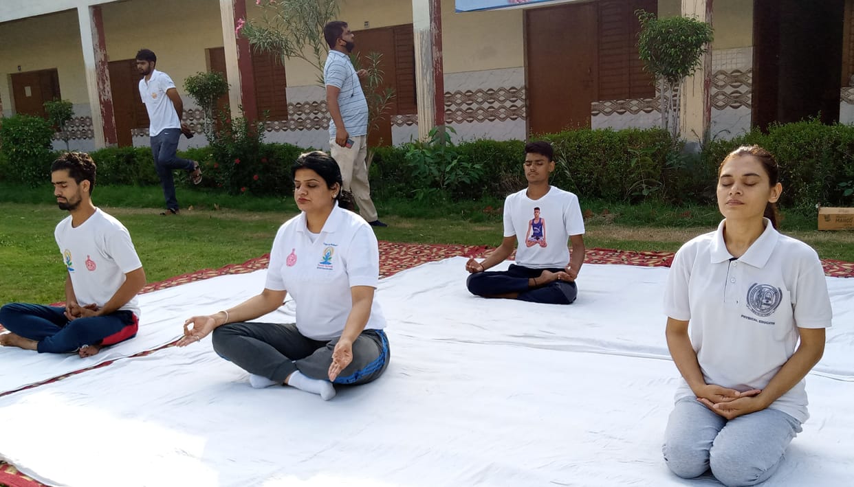 International Yoga Day celebrations organized at 50 places across the district