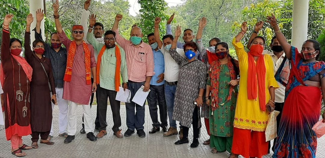 Demand to save Nagla from being destroyed, torch procession taken out