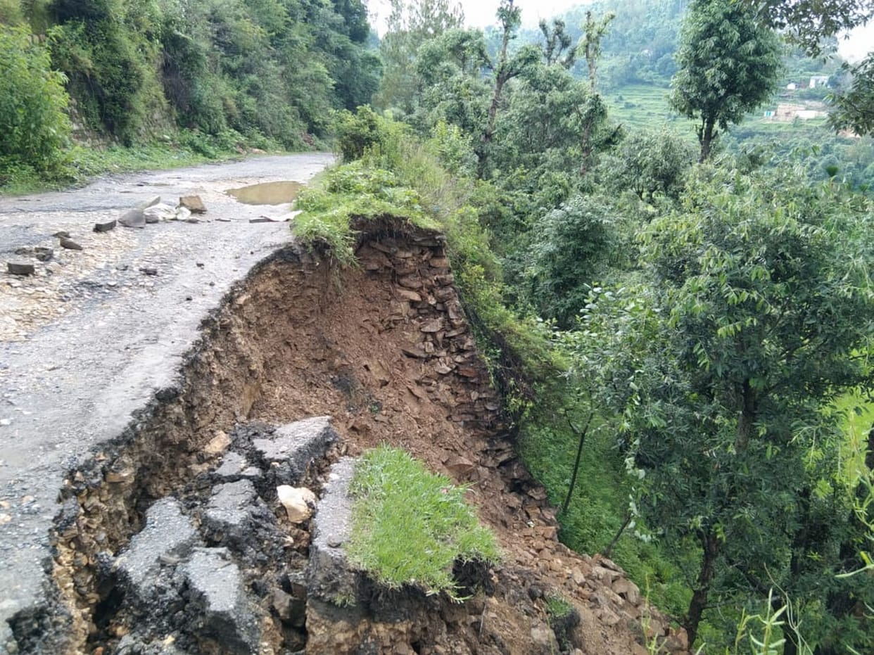 Road Opend in Almora